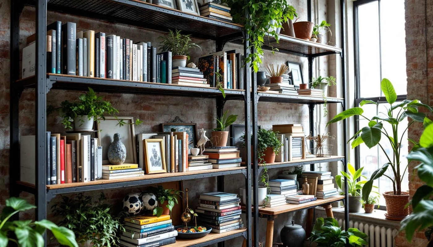 Comment maximiser l'espace avec des étagères murales en métal ?